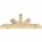 Ekena Millwork Saratoga Rough Sawn Timber Gable Bracket, Douglas Fir, 72"W x 33"H x 6"D x 6"F, 11/12 Pitch GBW072X33X0606SAR00RDF - alternate 2